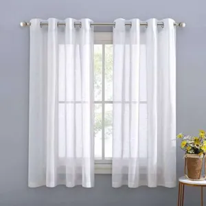 پرده مدل پانچ حریر سایز 140*200 سانتی متر