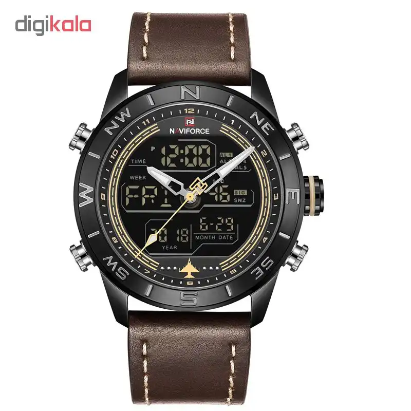 ساعت مچی عقربه ای مردانه نیوی فورس مدل NF9144M-BRBB