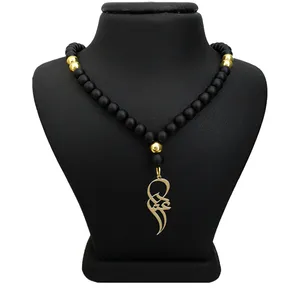 گردنبند نقره مردانه ترمه ۱ مدل عباس کد ma 1010