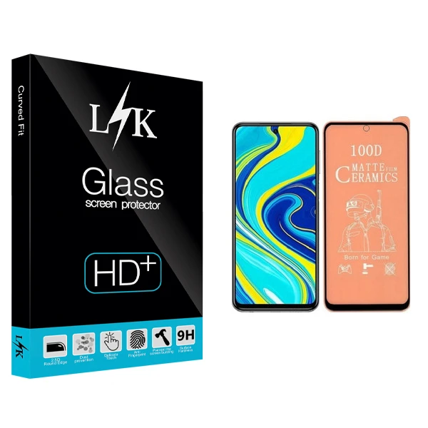 محافظ صفحه نمایش مات ال کی مدل +LITE مناسب برای گوشی موبایل شیائومی Redmi Note 9S