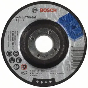 Bosch 2608600218 Grinding Disc For Metal