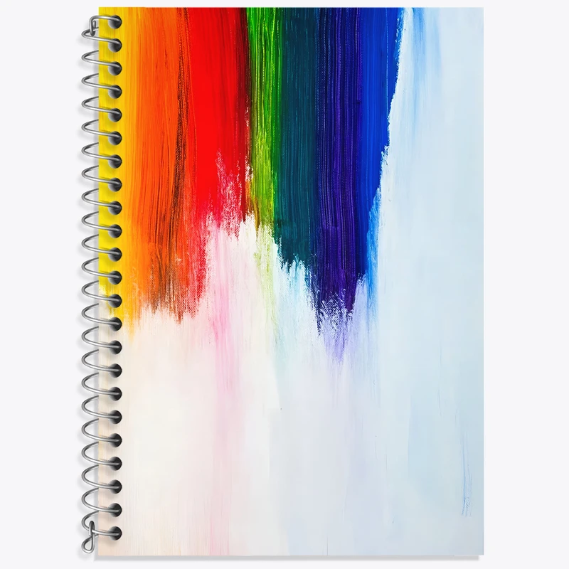 دفتر لغت 50 برگ خندالو طرح رنگی رنگی کد N5471