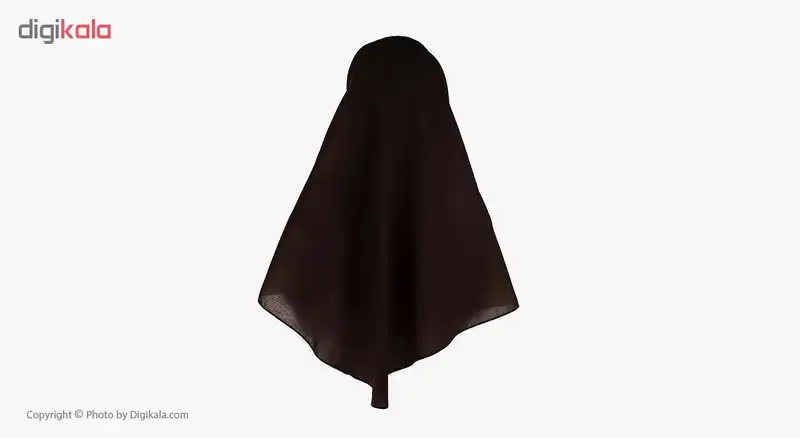 مقنعه مدل 90 کد 12 رنگ قهوه ای
