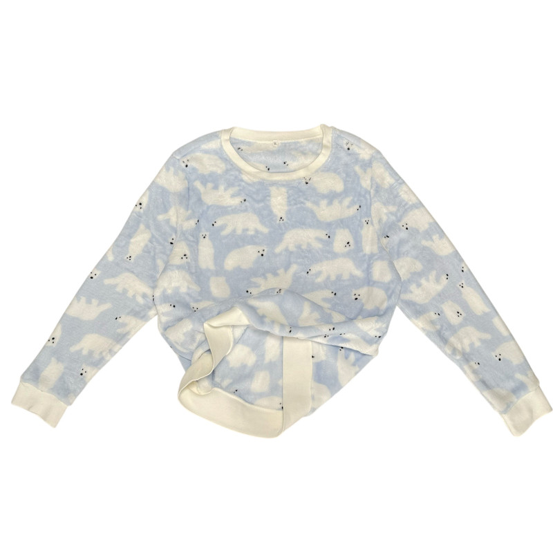 ست سویشرت و شلوار زنانه مدل خرس قطبی