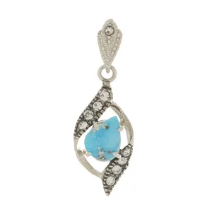 آویز گردنبند نقره مدل SMF-122