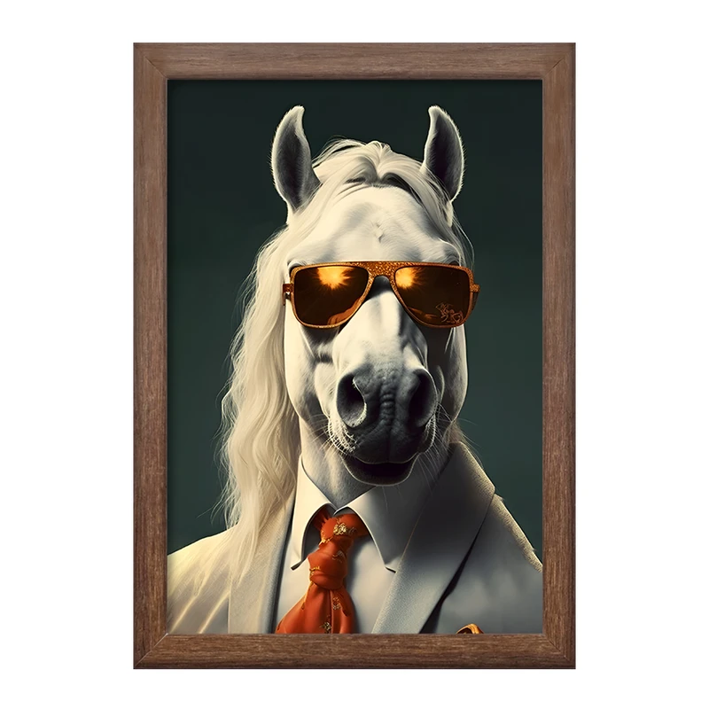 تابلو خندالو طرح اسب کد F12751