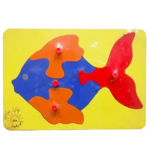 بازی فکری مدل چوب چین طرح ماهی کد A3