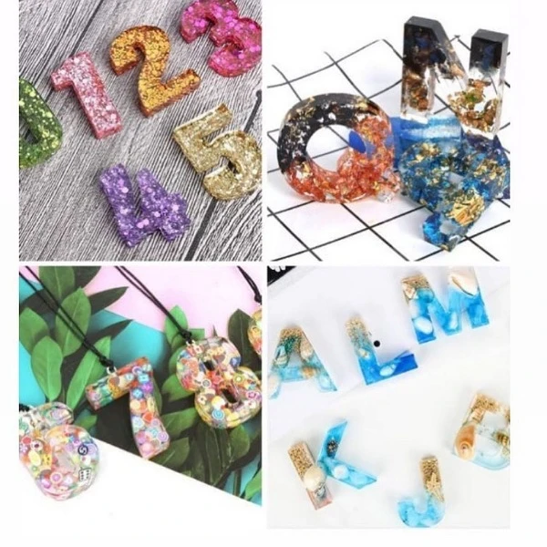 عکس شماره 2 : قالب رزین مدل قالب اپوکسی طرح حروف انگلیسی کد 4425