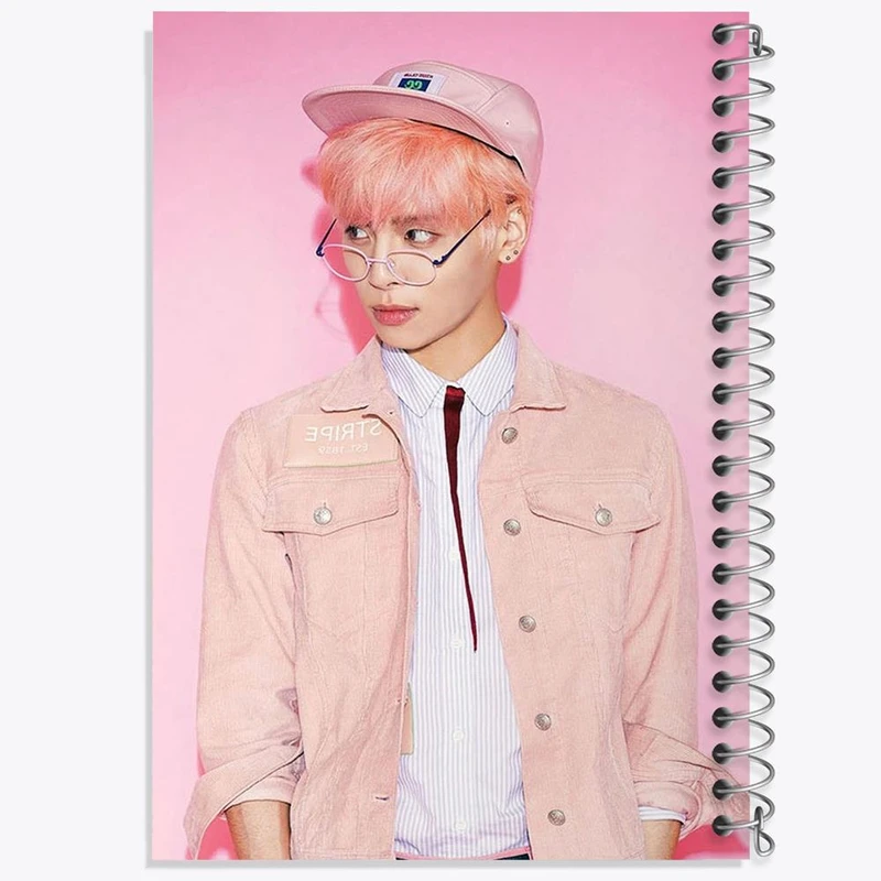 دفتر مشق 50 برگ خندالو مدل جونگهیون گروه شاینی Shinee کد 21358