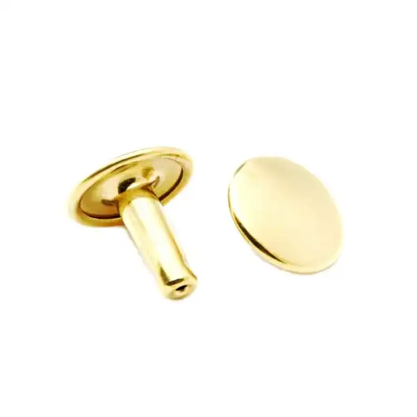 پرچ دو رو  چرم مدل S 009 سایز بزرگ بسته 130 عددی