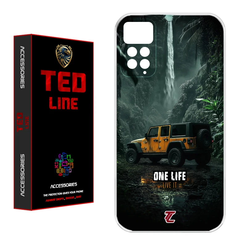 کاور تد لاین طرح ماشین آفرود کد 1119 مناسب برای گوشی موبایل شیائومی Redmi Note 11 Pro 4G / Note 12 Pro 4G