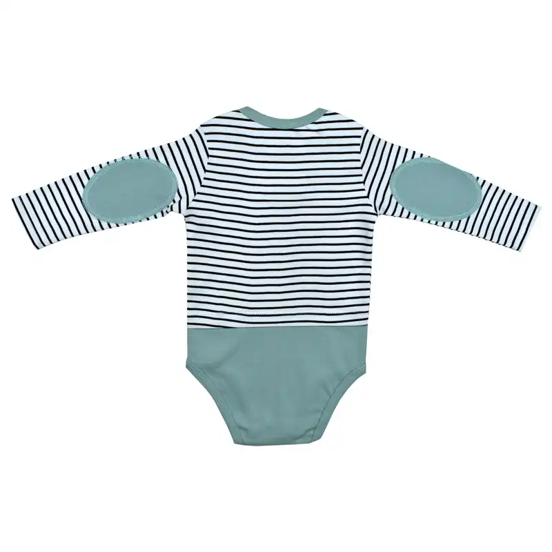 ست بادی آستین بلند و شلوار نوزادی اسپیکو مدل رافائل