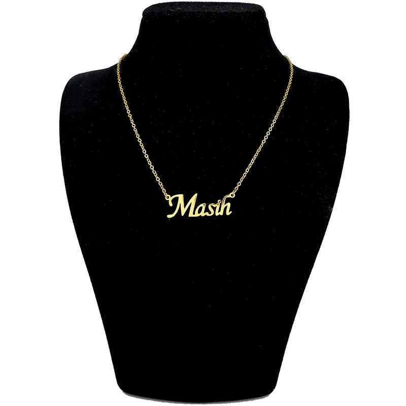 گردنبند آی جواهر طرح مسیح کد 1100107GE