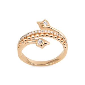 انگشتر زنانه مدل مار کد 4174cm