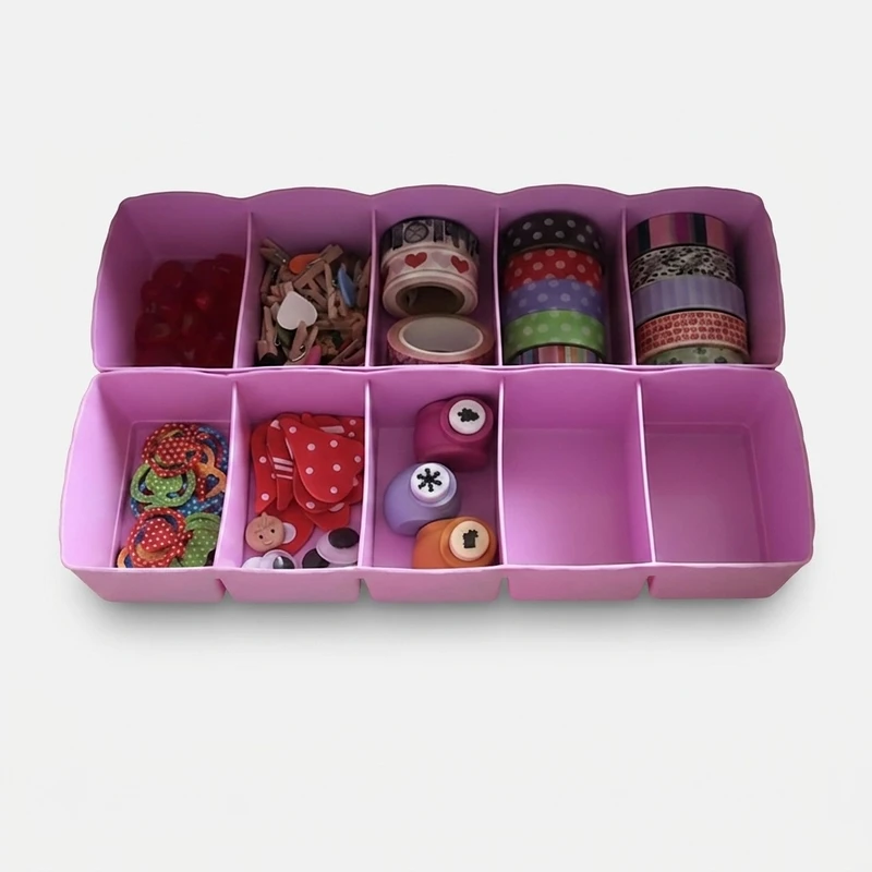 نظم دهنده کشو مدل colorful بسته 3 عددی