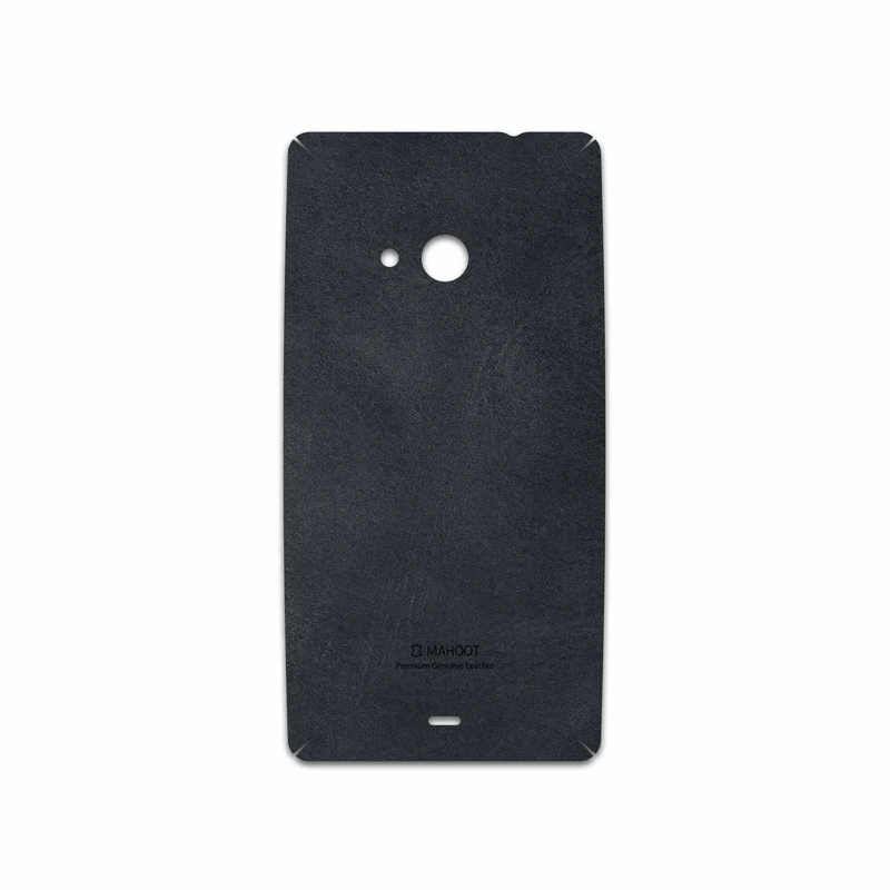 برچسب پوششی ماهوت مدل Graphite Buffalo Leather مناسب برای گوشی موبایل مایکروسافت Lumia 535