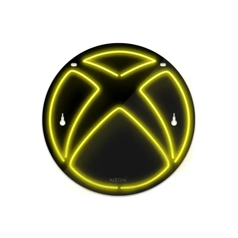 چراغ دیواری نئون دیزاین مدل Xbox-BL_YL