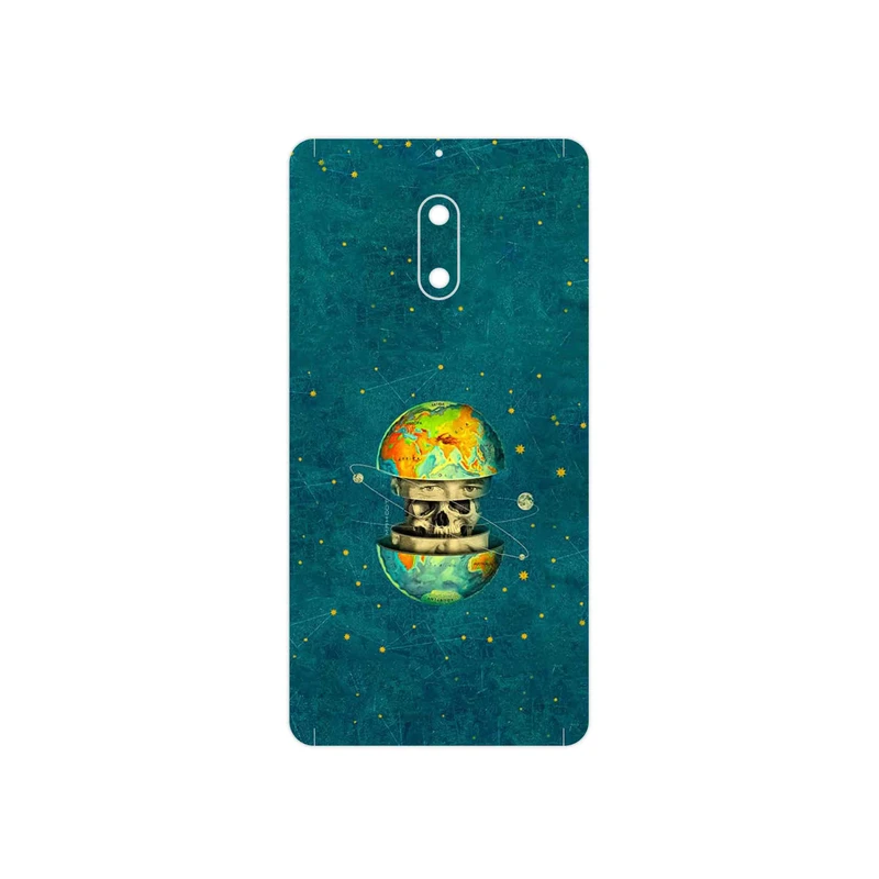 برچسب پوششی ماهوت مدل Collage of Earth Face مناسب برای گوشی موبایل نوکیا 6