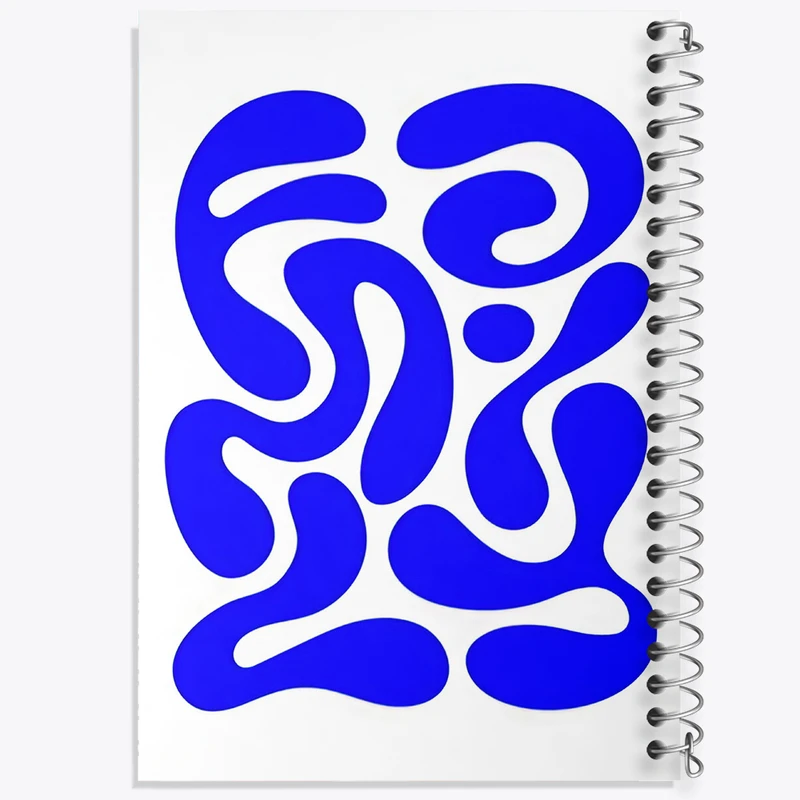 دفتر لیست خرید 50 برگ خندالو طرح انتزاعی کد F6406