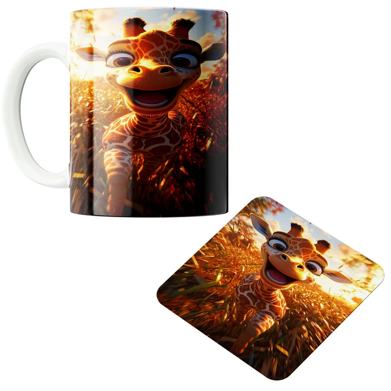 ماگ پاد آفرین کد 306 به همراه زیر لیوانی 