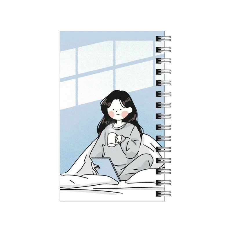 دفترچه یادداشت مدل to do list طرح صبح یک روز   کد 7862504