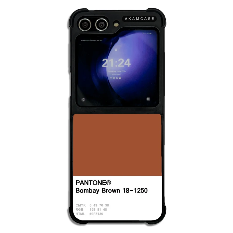 کاور آکام مدل AMC-WSGZFLIP5-PANTONE-16 مناسب برای گوشی موبایل سامسونگ Galaxy Z Flip 5