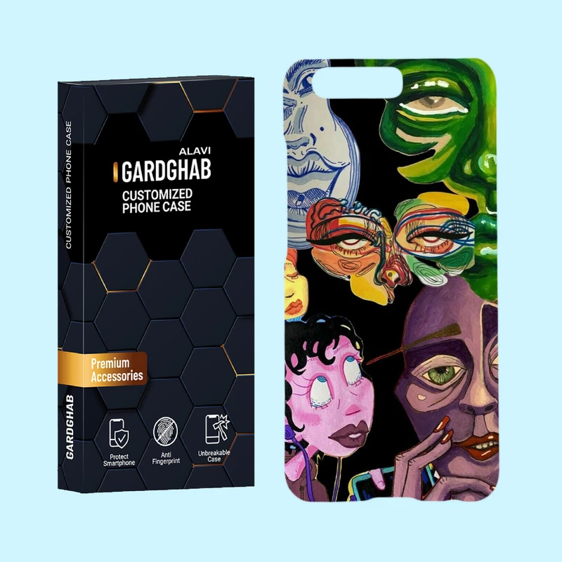 کاور گارد قاب علوی مدل هنری مناسب برای گوشی موبایل هواوی P10