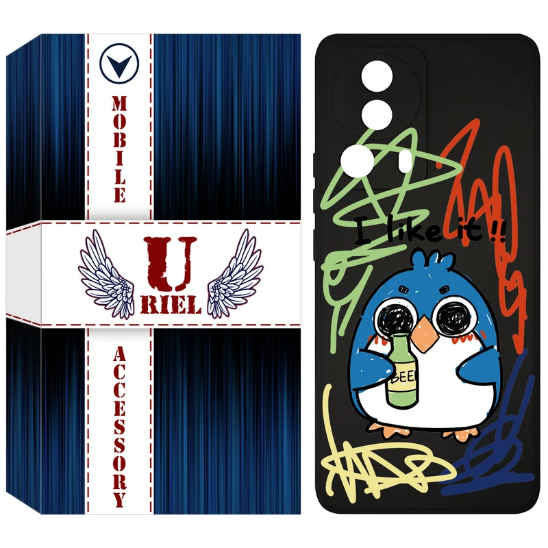 کاور یوریل مدل KSH کد 23 طرح جوجه ی نقاش مناسب برای گوشی موبایل شیائومی 13 Lite