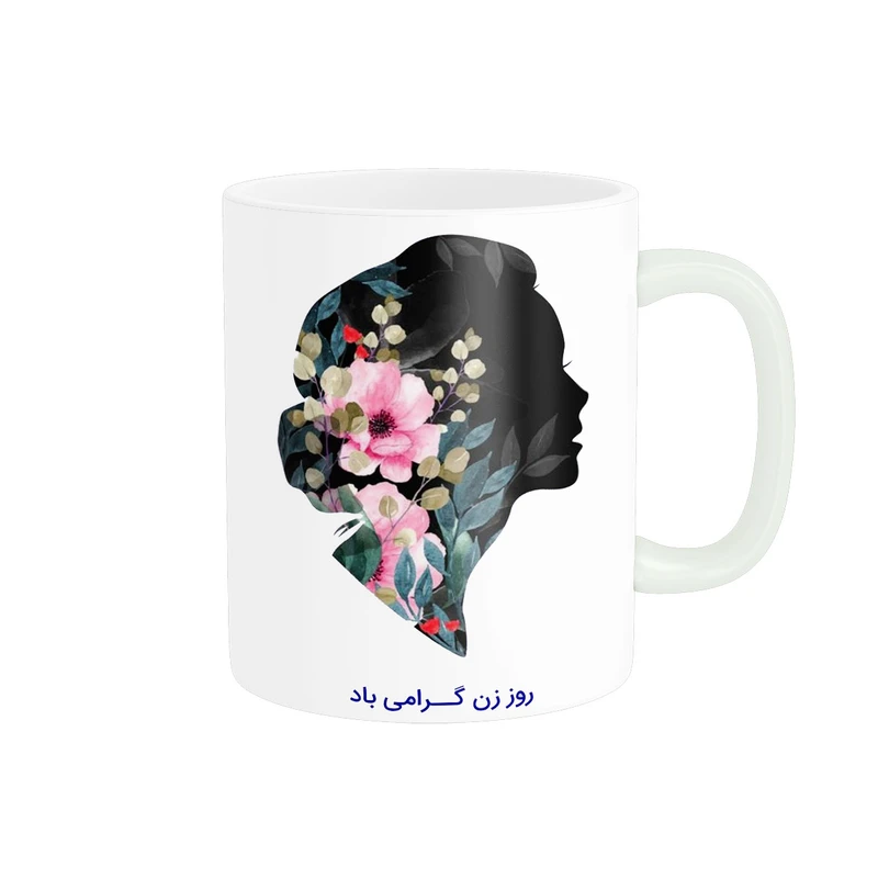 ماگ پاد آفرین مدل روز زن فانتزی کد 585