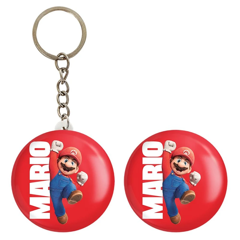 پیکسل خندالو مدل سوپر ماریو کد 29350 به همراه جاکلیدی