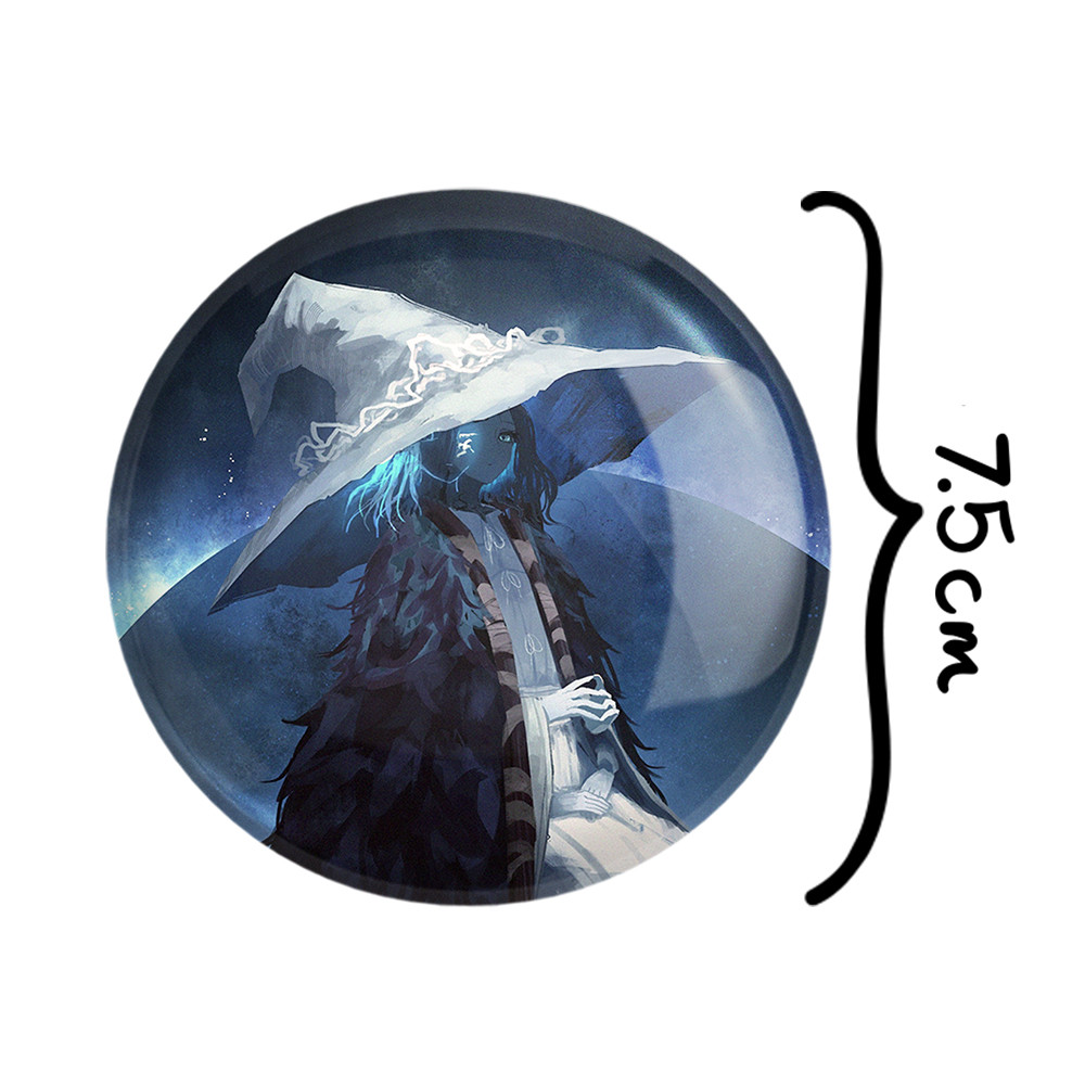 آینه جیبی خندالو طرح بازی الدن رینگ Elden Ring مدل تاشو کد 26127