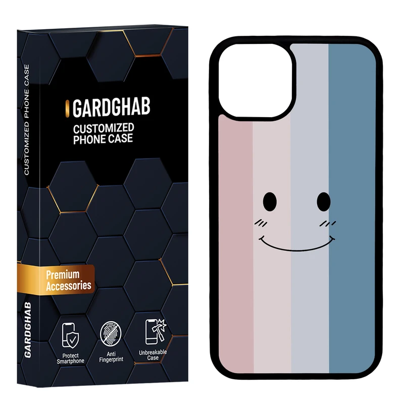 کاور گارد قاب مدل پشت گلس ساده مناسب برای گوشی موبایل اپل iPhone 13 