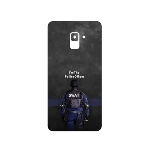 MAHOOT Police Officer Cover Sticker for Samsung Galaxy A8 Plus 2018