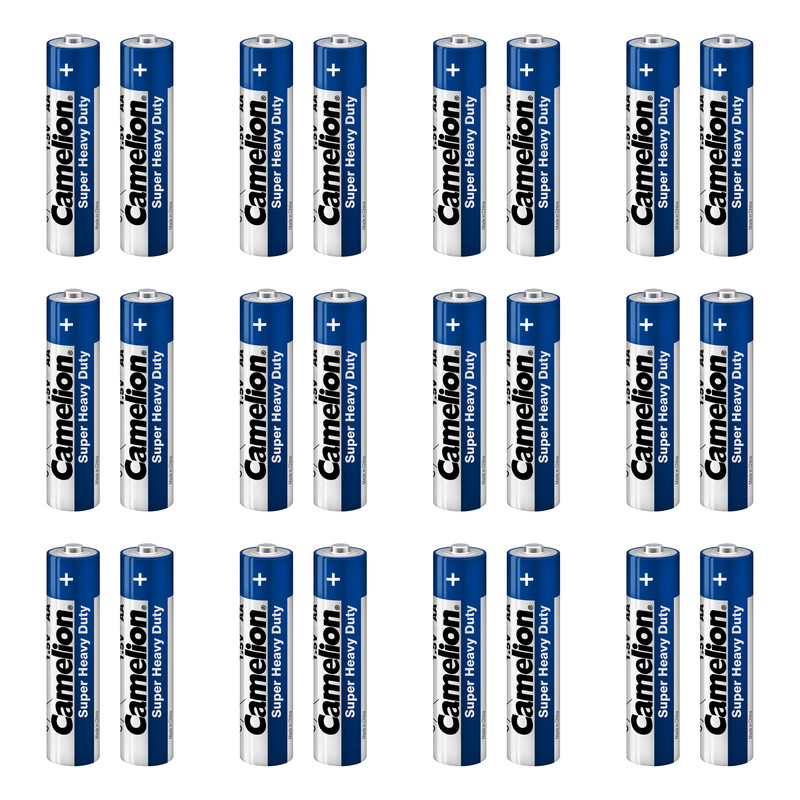 باتری قلمی کملیون مدل Super Heavy Duty بسته 24 عددی 