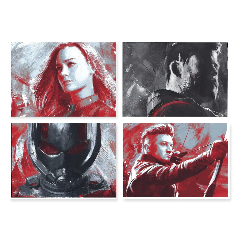 پوستر طرح Avengers کد A-2029 مجموعه 4 عددی