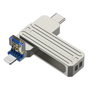 فلش مموری ویوو مدل FD-001 ظرفیت 256 گیگابایت با رابط USB-C / USB 3.0