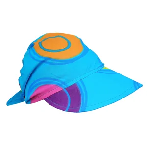 کلاه آفتابگیر بچگانه مدل 101 رنگ آبی