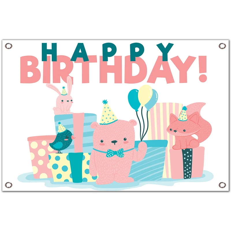 بنر تولد مدل حیوانات کد 234-100x150