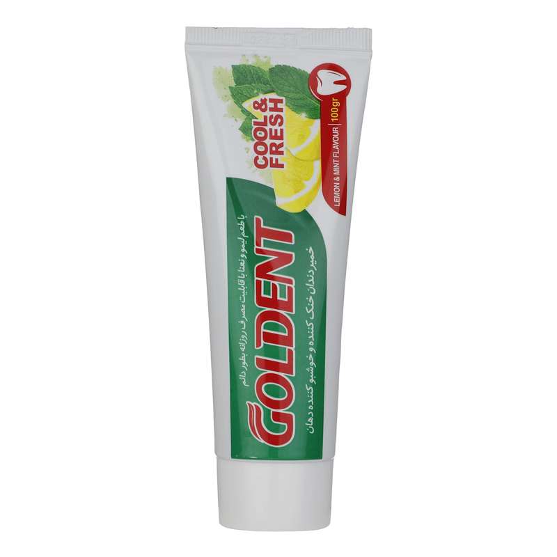 خمير دندان گلدنت مدل Cool and Fresh وزن 100 گرم خمير دندان گلدنت مدل Cool and Fresh وزن 100 گرم