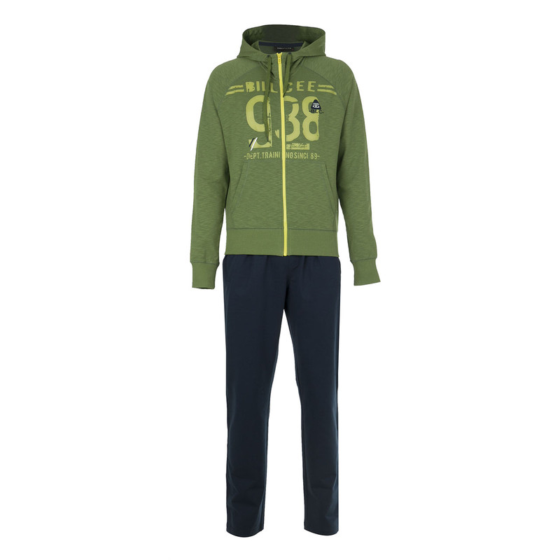 ست هودی و شلوار ورزشی مردانه بیلسی مدل 14Y5522-2IP-NAVY-OLIVEGREEN
