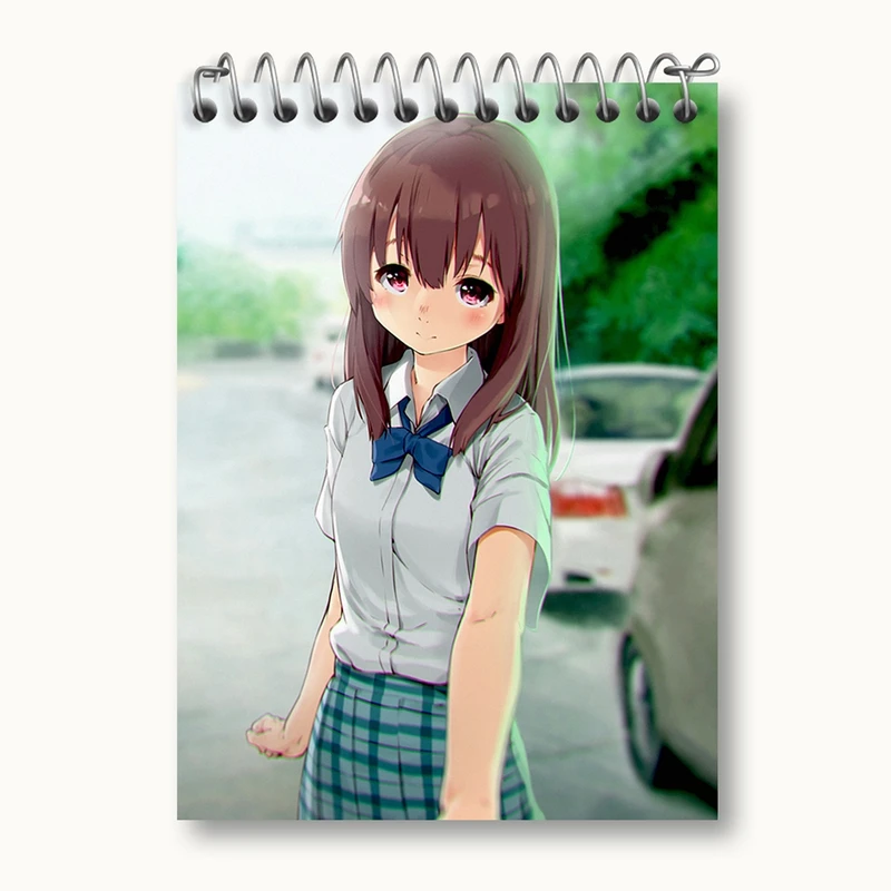 دفتر یادداشت 50 برگ خندالو مدل شوکو نیشیمیا انیمه سایلنت ویس A Silent Voice کد 15776