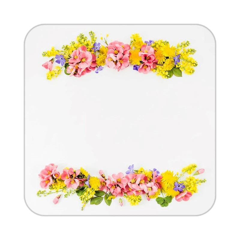 زیر لیوانی کاکتی طرح گل مدل mp17452