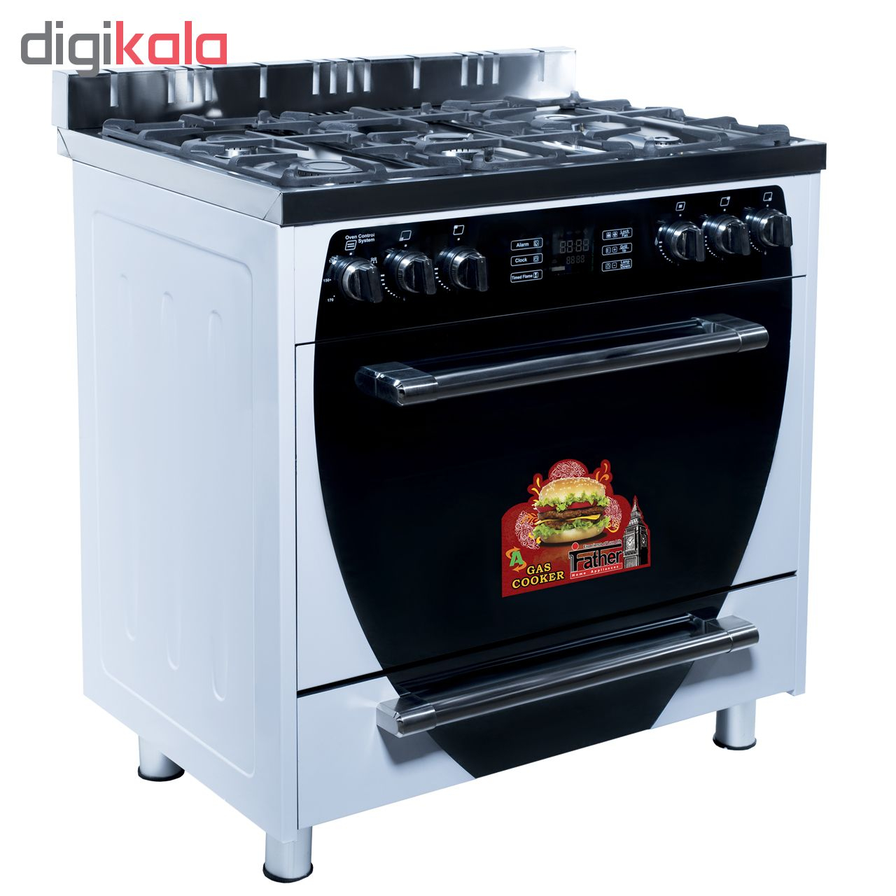 اجاق گاز فردار آی فادر مدل پاریس FULL OPTION