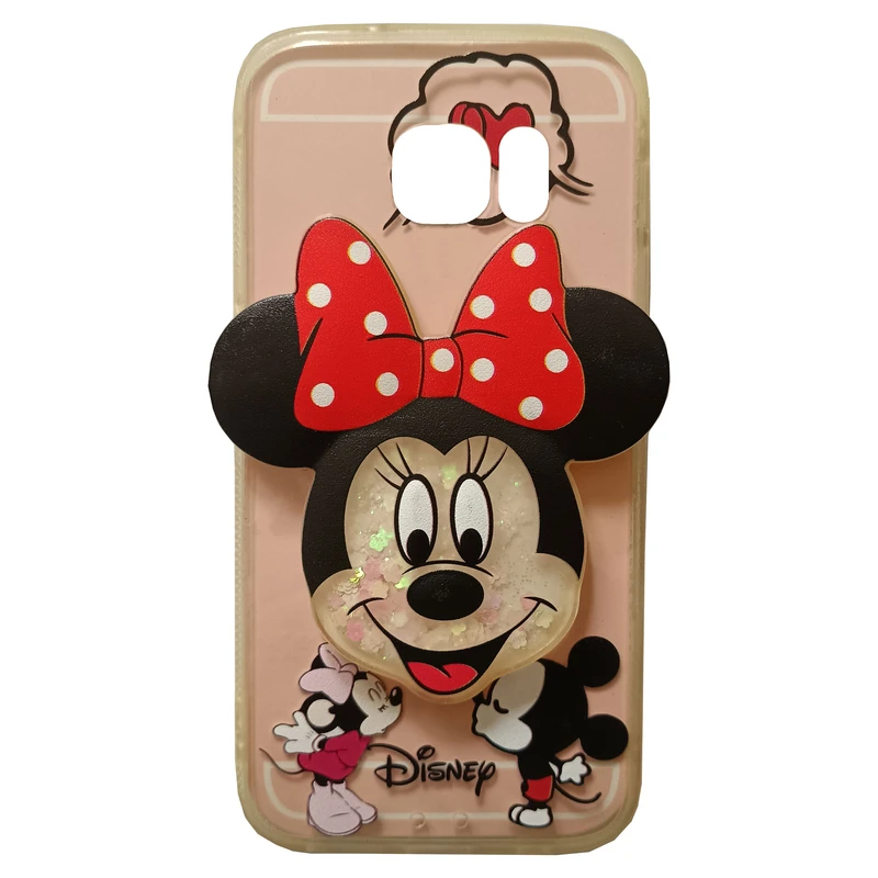 کاور مدل ژله ای کد 5-0 طرح موش مناسب برای گوشی موبایل سامسونگ Galaxy S7