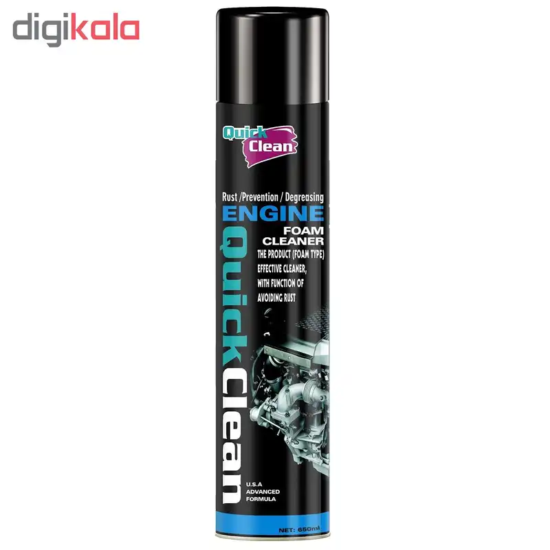 اسپری فوم تمیز کننده موتور کوییک کلین مدل QC4165 حجم 650 میلی لیتر