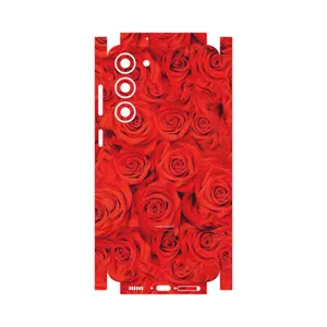 MAHOOT Red_Flower-FullSkin Cover Sticker for Samsung Galaxy S23 Plus