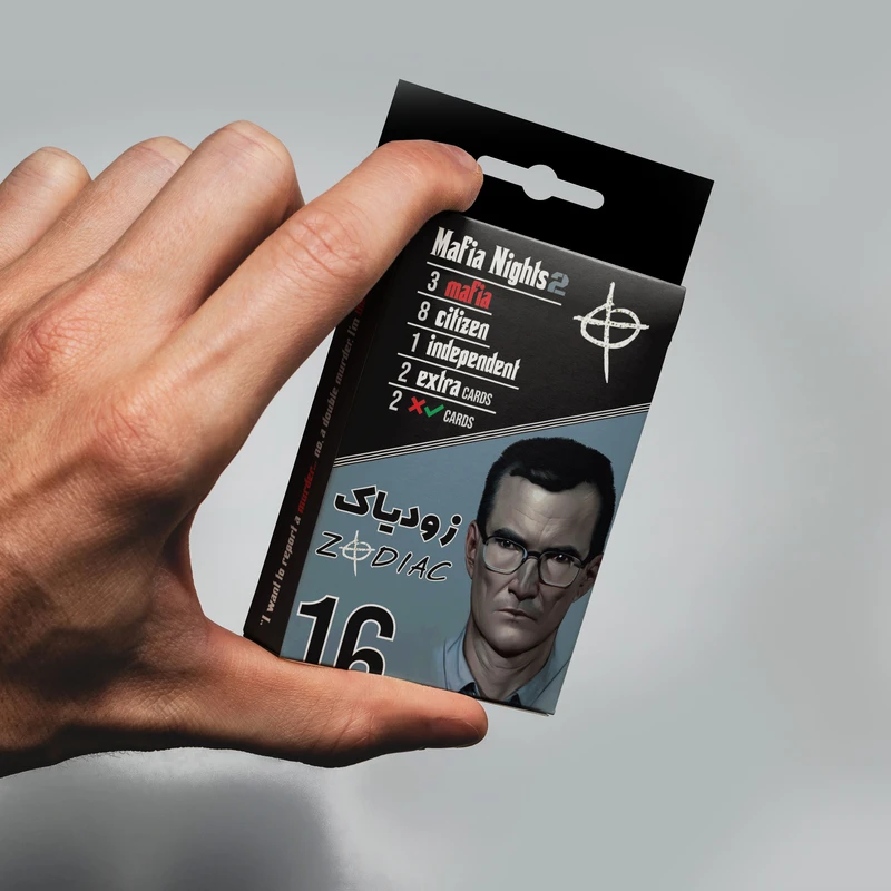 عکس شماره 3 : بازی فکری مدل کارت مافیا 2 سناریو زودیاک و پدرخوانده 2 مجموعه دو عددی