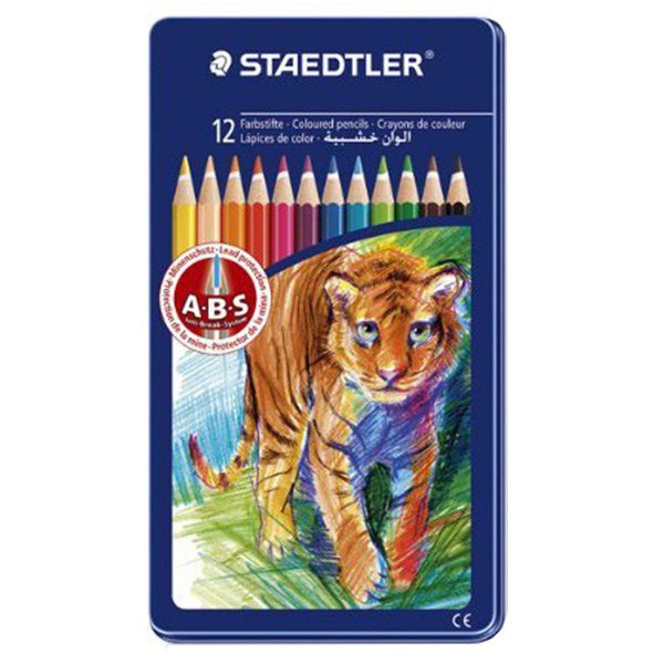 مداد رنگی 12 رنگ استدلر مدل 145
