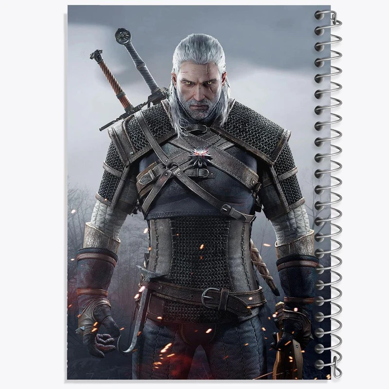 دفتر مشق 50 برگ خندالو مدل گرالت اف ریویا ویچر کد 30933