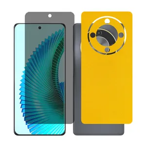 Glass together model privacy screen protector suitable for Honor X9b mobile phone with back cover sticker